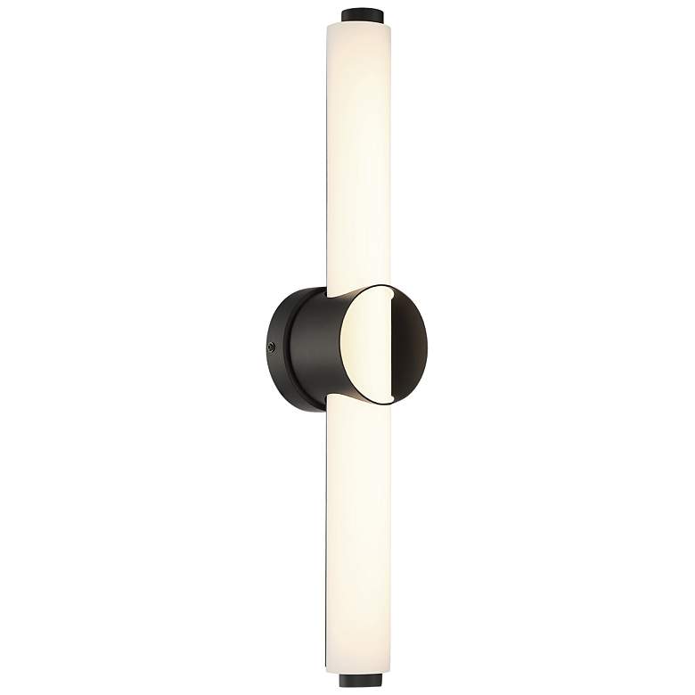 Image 4 Eurofase Santoro 24 1/2" Wide Black LED Bath Bar more views