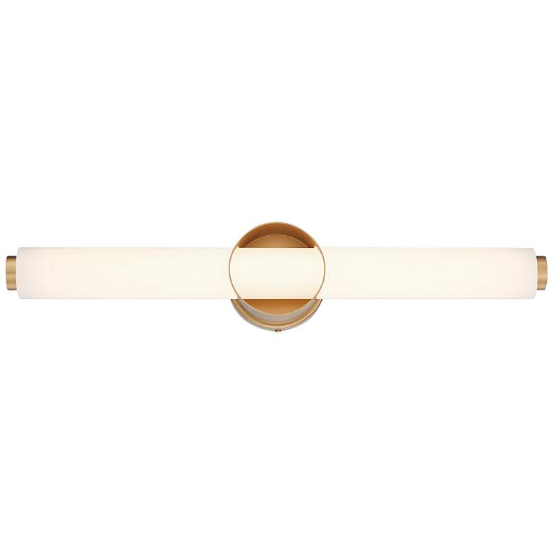 Image 2 Eurofase Santoro 24 1/2" Wide Gold LED Bath Bar