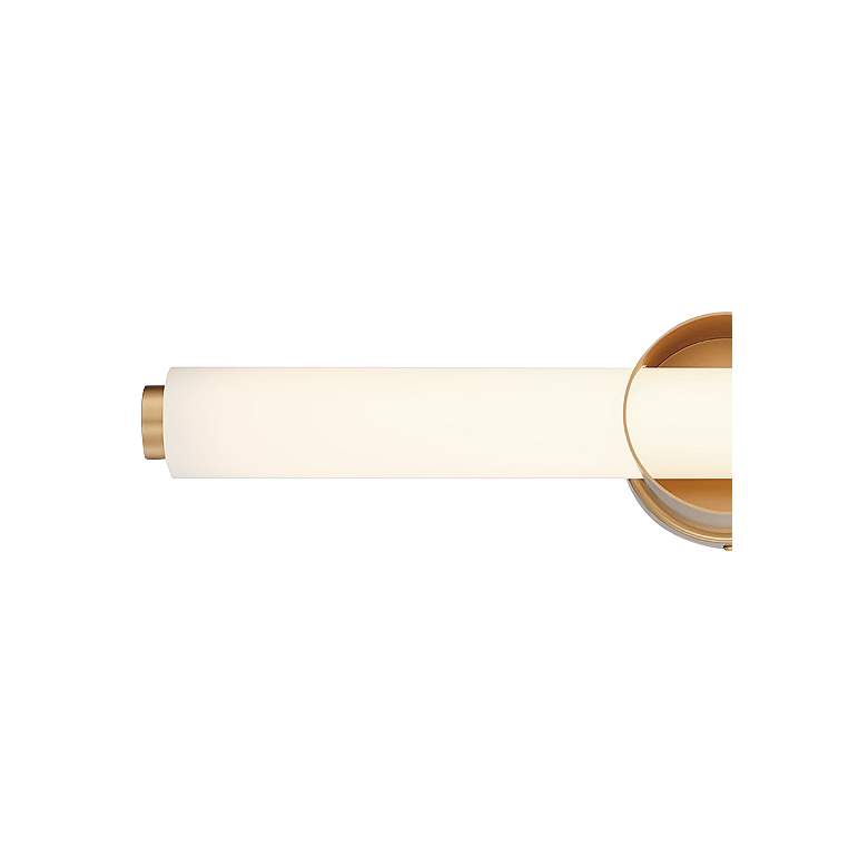 Image 3 Eurofase Santoro 24 1/2 inch Wide Gold LED Bath Bar more views