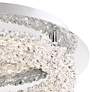 Eurofase Sassi 15" Wide Chrome LED Ceiling Light