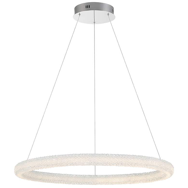 Image 1 Eurofase Sassi 2.75 In. x 36 In. Integrated LED Chandelier in Chrome
