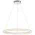 Eurofase Sassi 2.75 In. x 36 In. Integrated LED Chandelier in Chrome