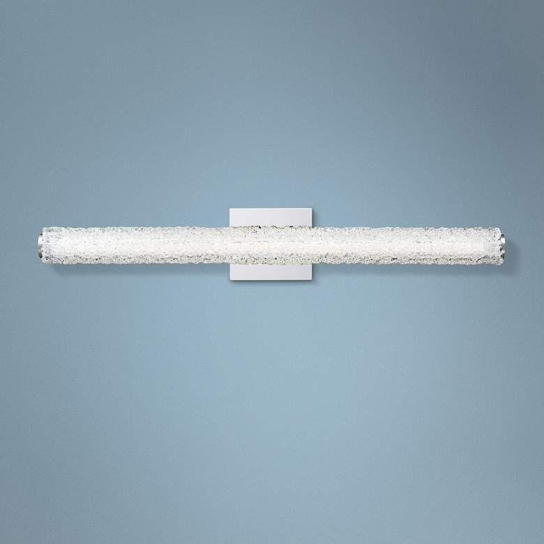 Image 1 Eurofase Sassi 35 1/2" Wide Chrome LED Bath Light