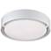 Eurofase Saturn 15 1/2" Wide White LED Ceiling Light