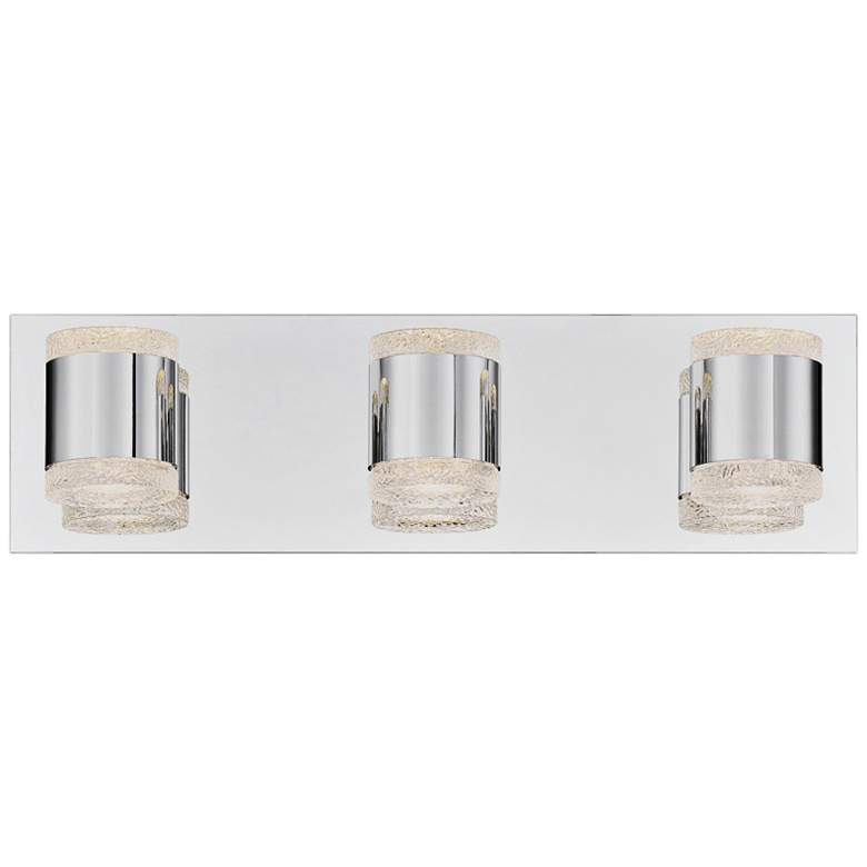 Image 1 Eurofase Seaton 18 inchW Polished Chrome 3-Light LED Bath Light