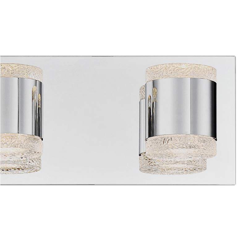 Image 2 Eurofase Seaton 18 inchW Polished Chrome 3-Light LED Bath Light more views