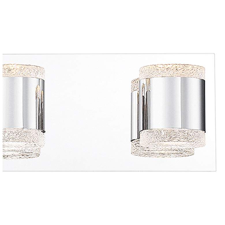 Image 2 Eurofase Seaton 24 inchW Polished Chrome 4-Light LED Bath Light more views