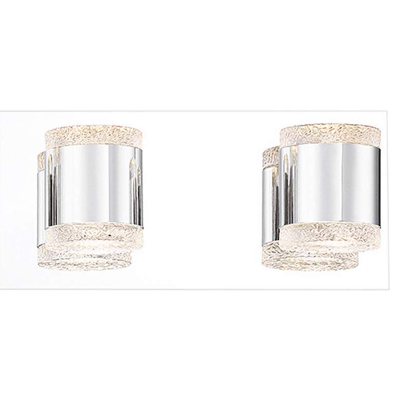 Image 2 Eurofase Seaton 30 inchW Polished Chrome 5-Light LED Bath Light more views