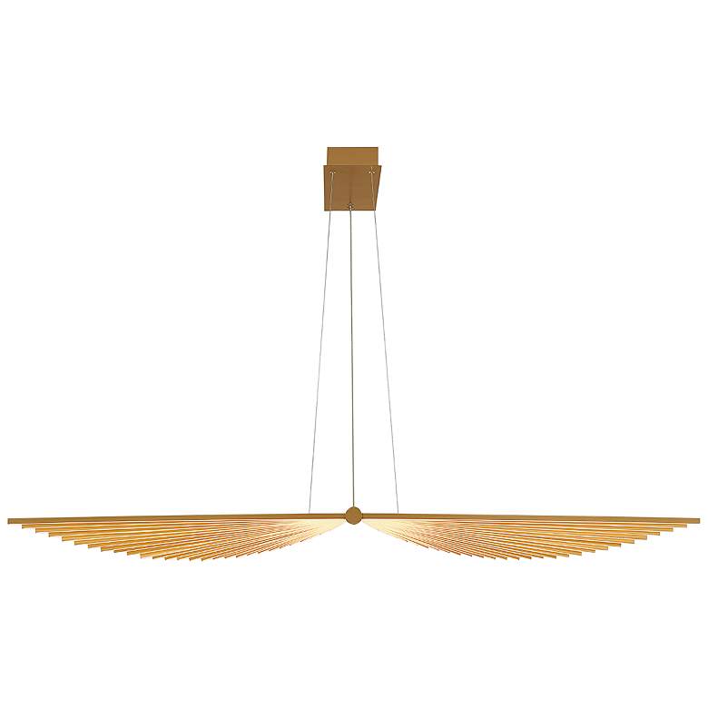 Image 3 Eurofase Seraph 1 Light Chandelier in Gold