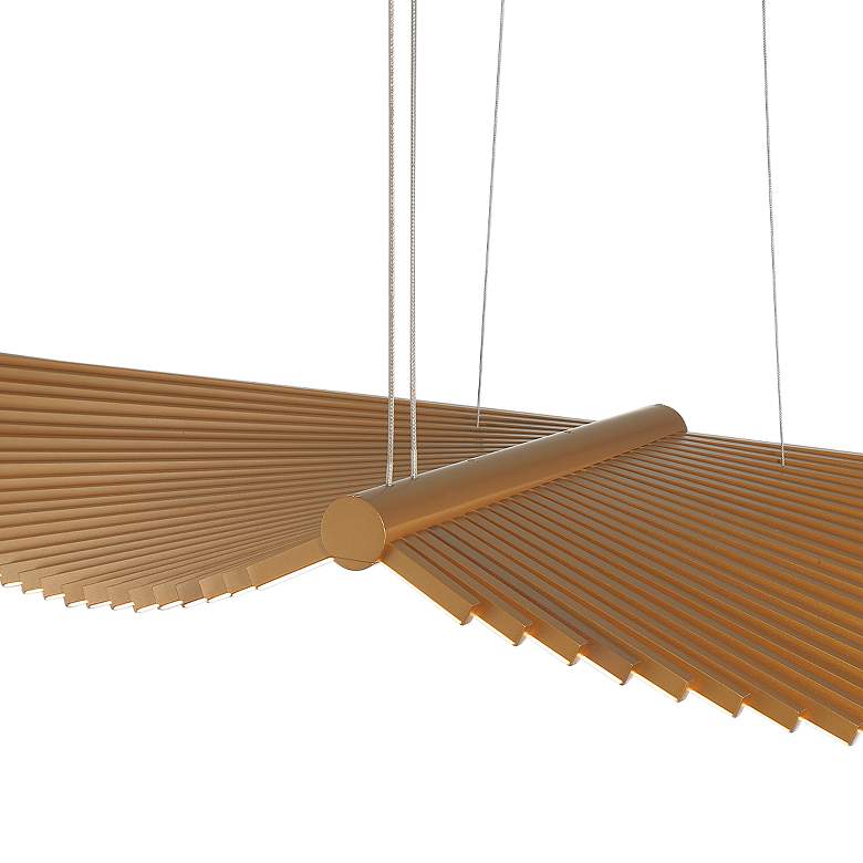 Image 5 Eurofase Seraph 1 Light Chandelier in Gold more views