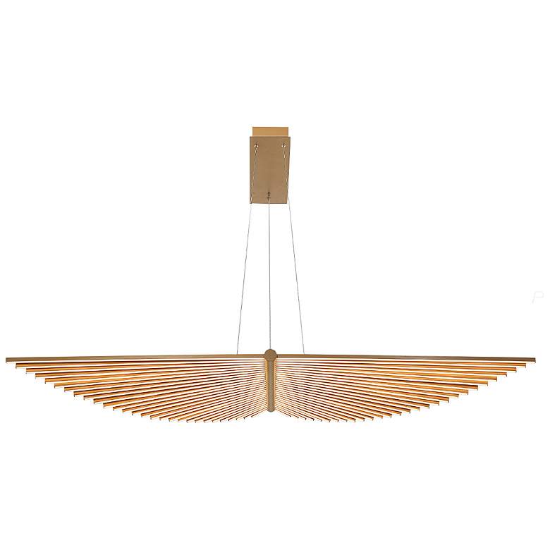 Image 6 Eurofase Seraph 1 Light Chandelier in Gold more views