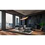 Eurofase Seraph 1 Light Chandelier in Gold in scene
