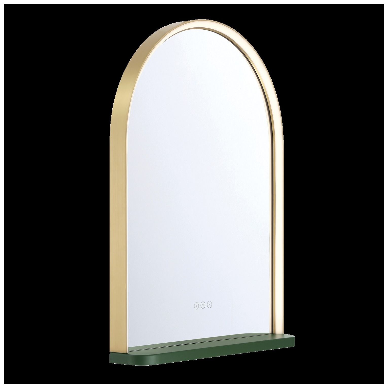Image 3 Eurofase Serin 24" Kombu Green Lighted Mirror Accent Trim Accessory more views