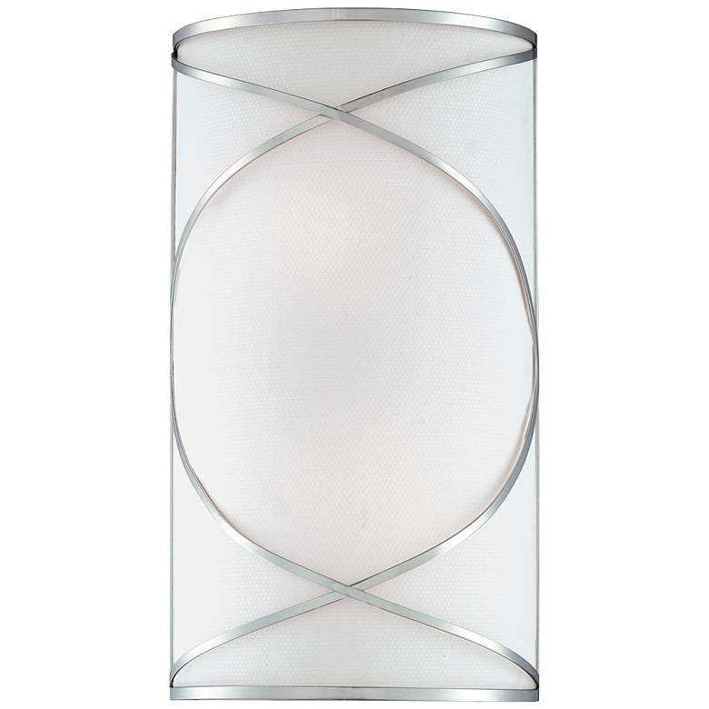 Image 2 Eurofase Solo 16" High White Glass 2-Light Wall Sconce