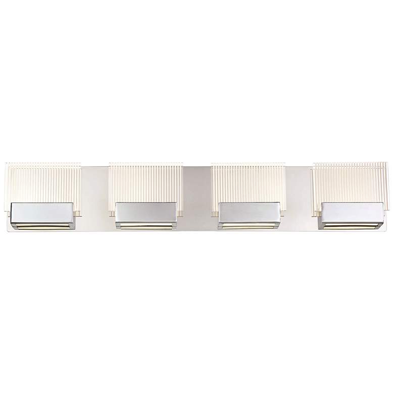 Image 1 Eurofase Sonic 29 1/2" Wide Chrome 4-LED Bath Light