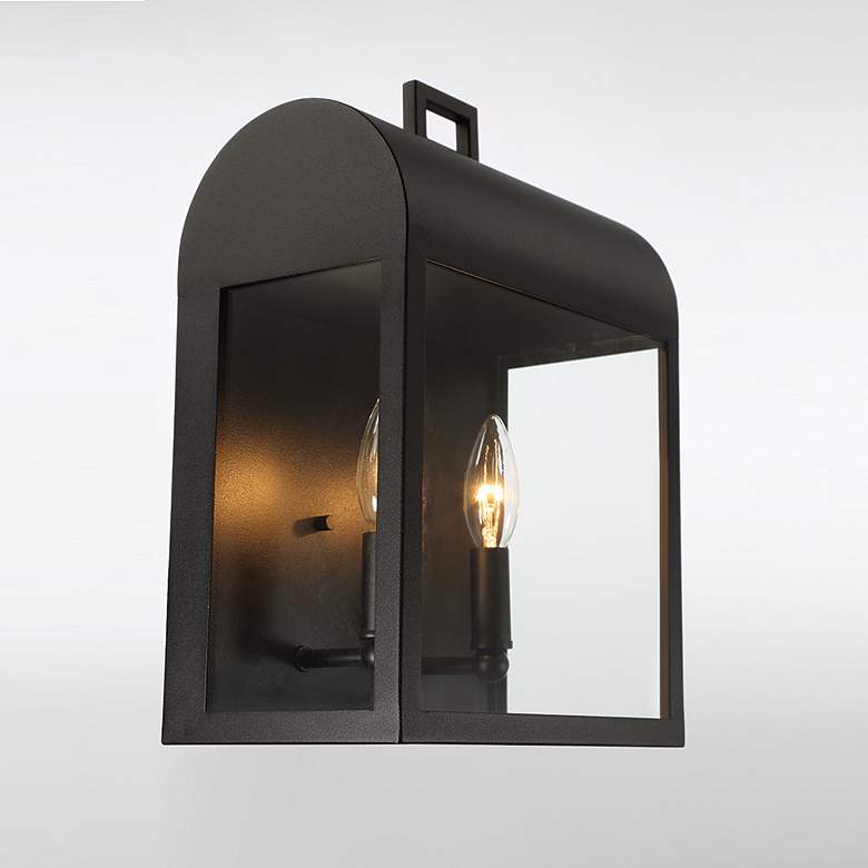 Image 2 Eurofase SOYAR, 2LT OUTDR LANTERN, BLK more views