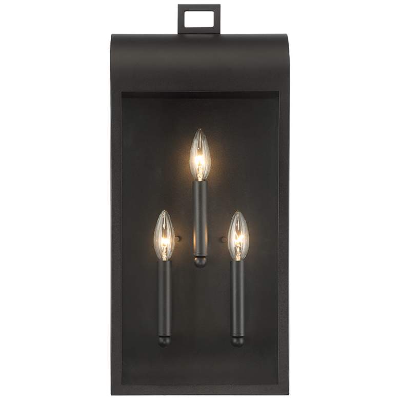 Image 1 Eurofase SOYAR, 3LT OUTDR LANTERN, BLK