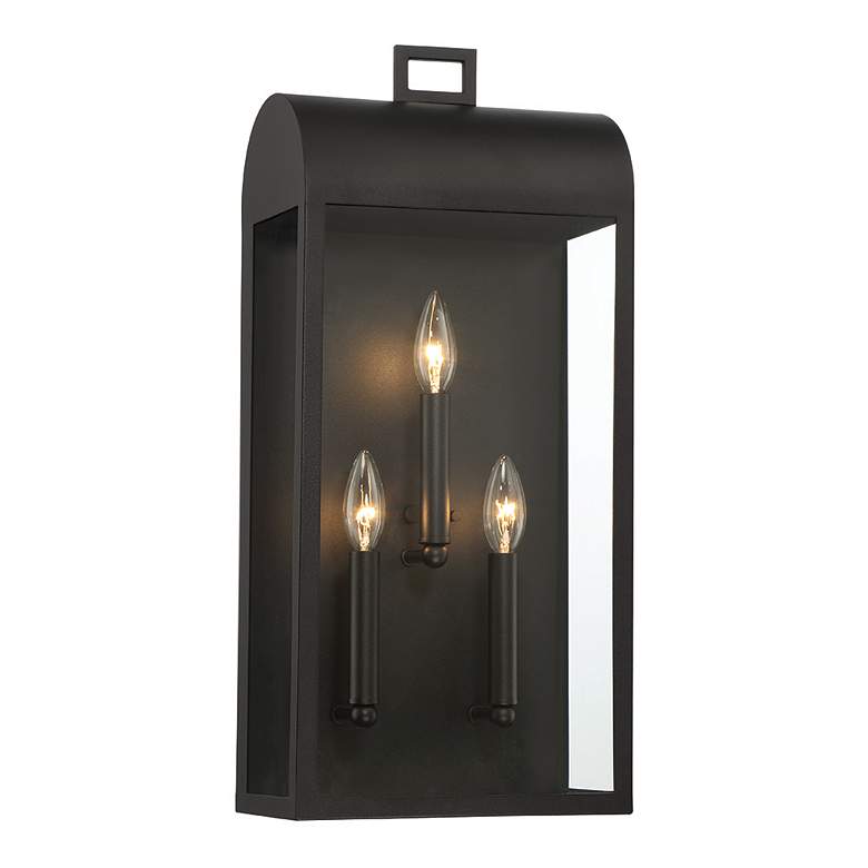 Image 2 Eurofase SOYAR, 3LT OUTDR LANTERN, BLK more views