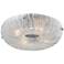 Eurofase Spectra 15" Round Sugar Glass Ceiling Light