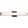 1_Eurofase Springfield 23 1/2" Wide Black Bar Modern LED Bath Light