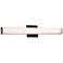 Eurofase Springfield 23 1/2" Wide Black Bar Modern LED Bath Light