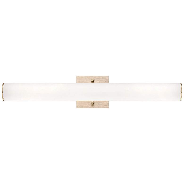 Image 1 Eurofase Springfield 23 1/2 inch Wide Gold Bar LED Bath Light