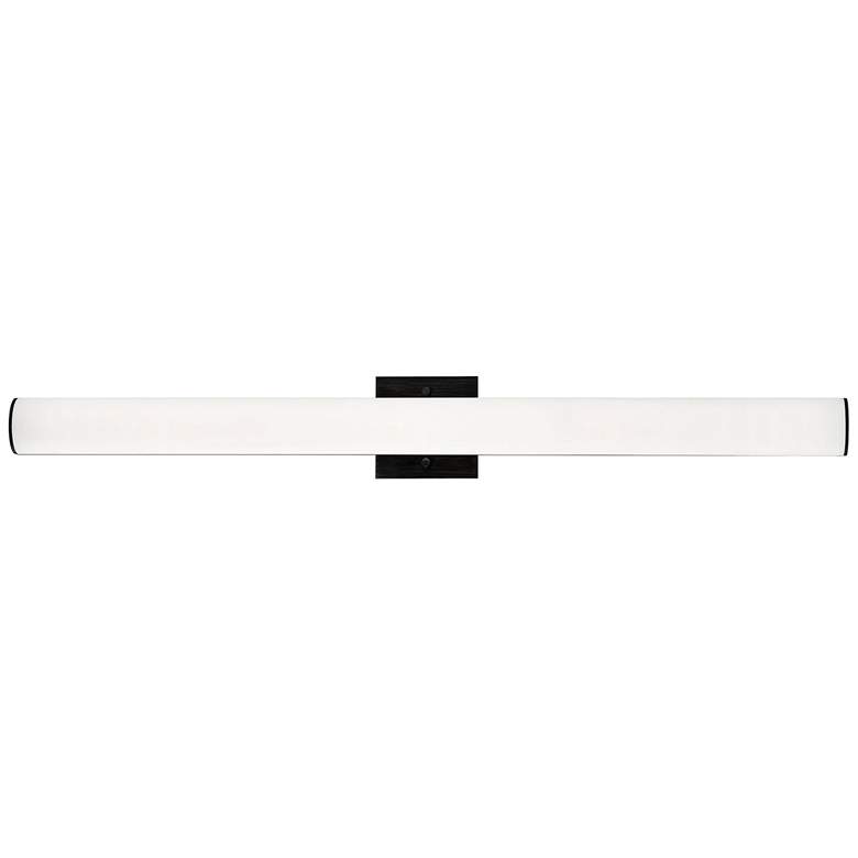 Image 2 Eurofase Springfield 34 1/4 inch Wide Black Bar LED Bath Light more views