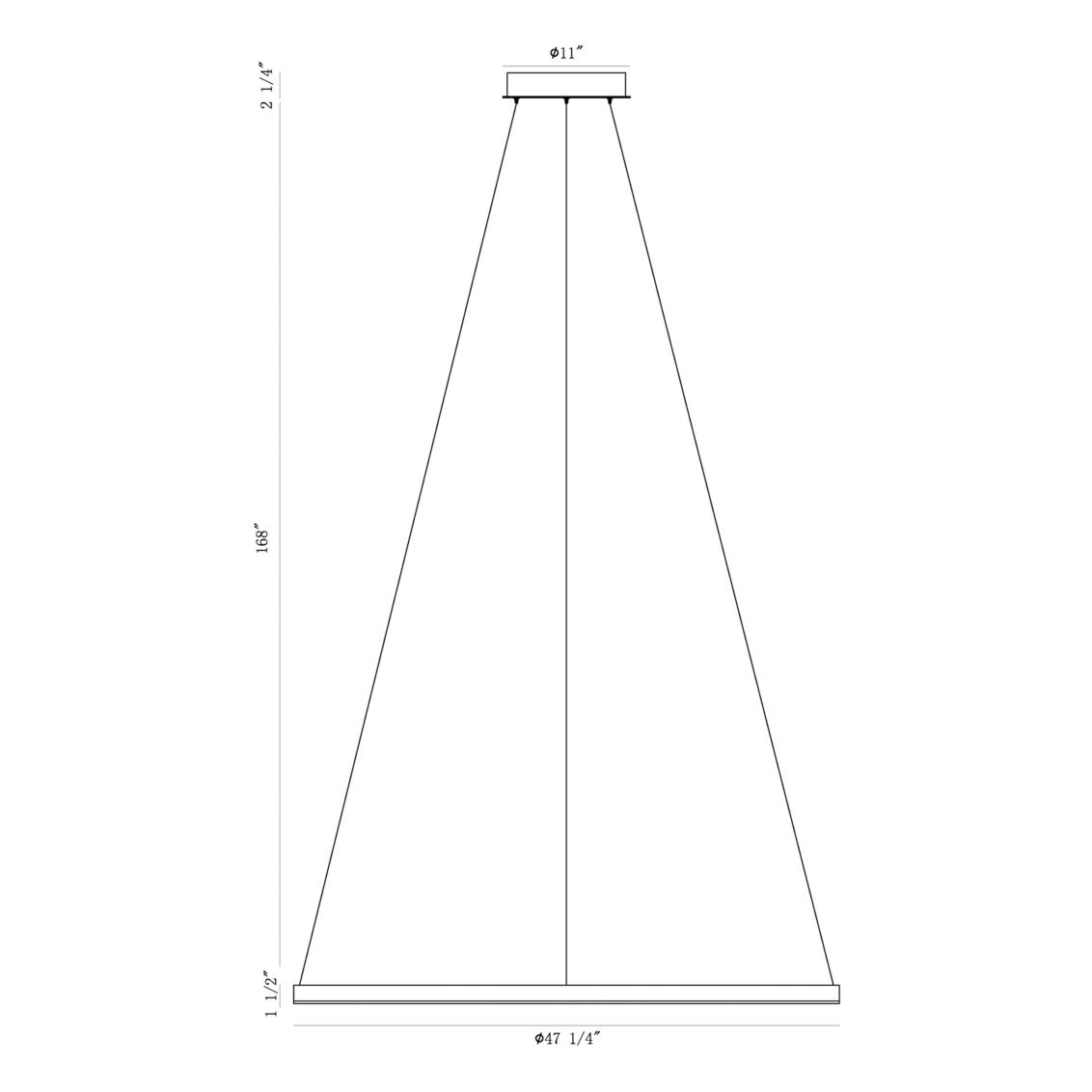 Image 2 Eurofase Spunto 1.50 In. x 47.25 In. Integrated LED Chandelier in Silver more views