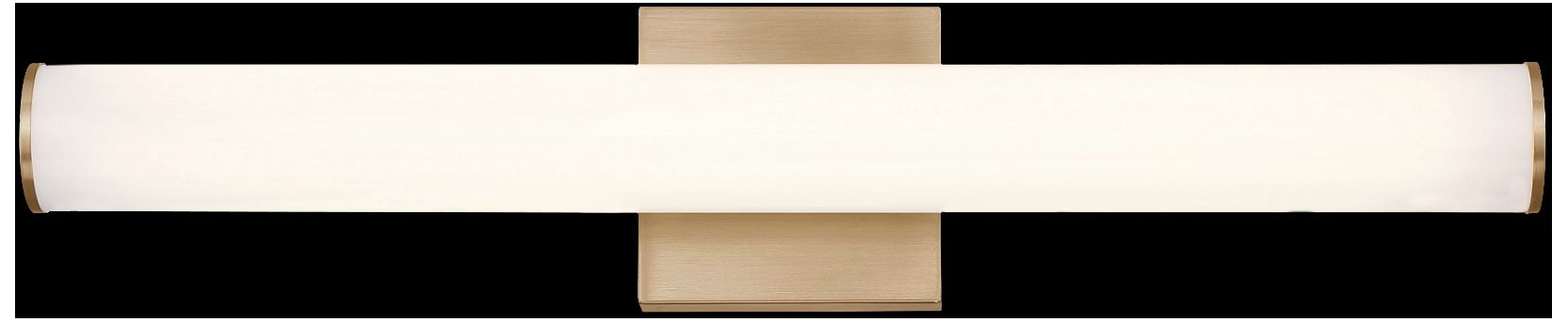 Image 2 Eurofase Stepridge 24 inch Round Vanity Light in Gold more views