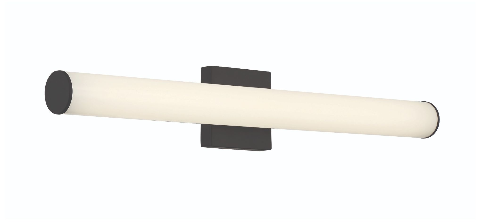 Image 2 Eurofase Stepridge 30 inch Round Vanity Light in Black more views