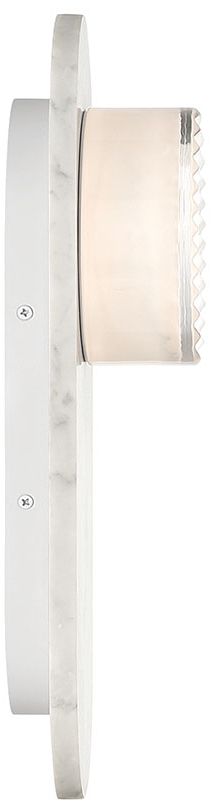 Image 4 Eurofase Sternn 15" Integrated LED Outdoor Wall Sconce - Marble White more views
