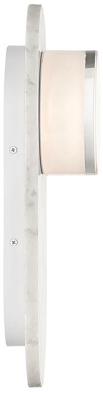 Image 4 Eurofase Sternn 15" Integrated LED Outdoor Wall Sconce, Marble White more views