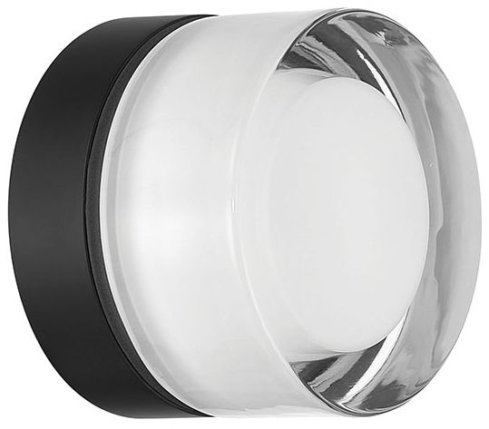 Image 3 Eurofase Sternn 5" Integrated LED Outdoor Wall Sconce, Black Finish more views