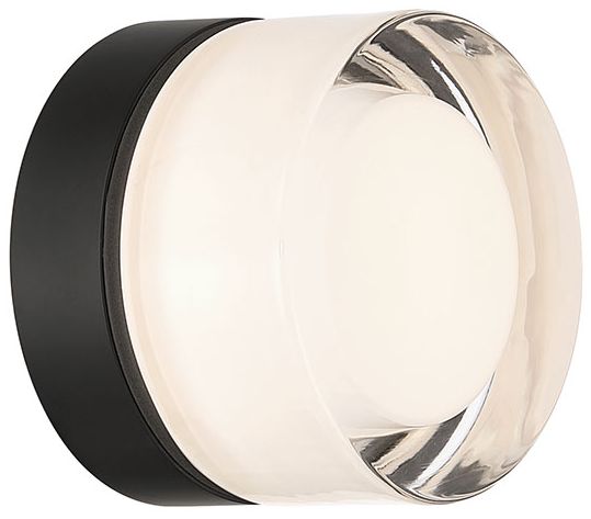 Image 5 Eurofase Sternn 5" Integrated LED Outdoor Wall Sconce, Black Finish more views