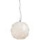 Eurofase Studio 11 3/4"W White Chiseled Glass Mini Pendant