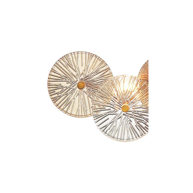 Image 2 Eurofase Sue-Anne 8" High Matte Gold 2-Light Wall Sconce more views