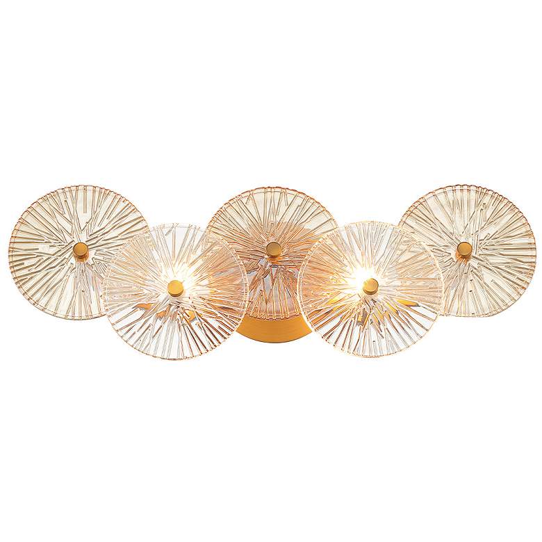 Image 3 Eurofase Sue-Anne 8" High Matte Gold 2-Light Wall Sconce more views