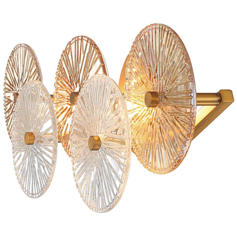 Image 4 Eurofase Sue-Anne 8" High Matte Gold 2-Light Wall Sconce more views