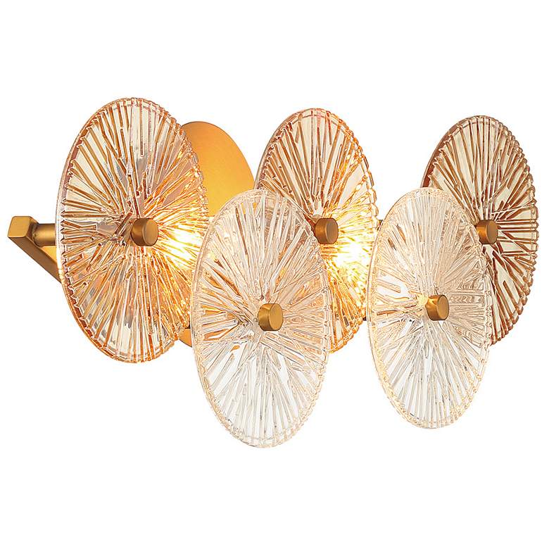 Image 5 Eurofase Sue-Anne 8" High Matte Gold 2-Light Wall Sconce more views