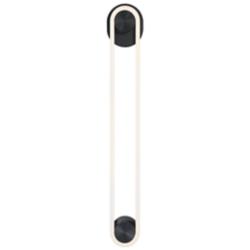 Eurofase Swing Outdoor 36 inch LED Wall Light, Black