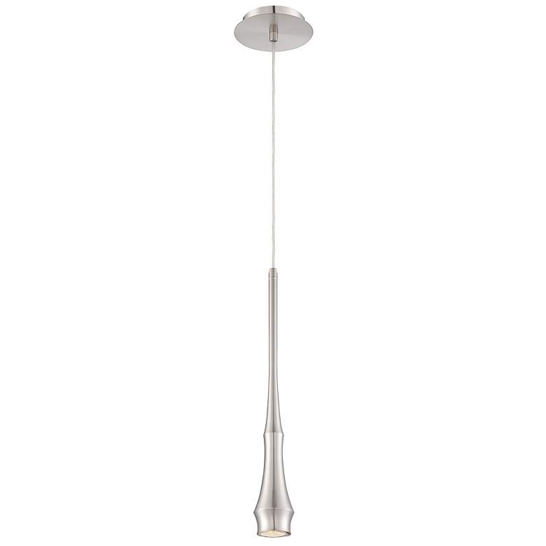 Image 1 Eurofase Tala 20.25 In. x 3.25 In. Pendant in Satin Nickel