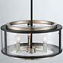 4_Eurofase Tambouro 8.50 In. x 16 In. 3 Light Pendant in Black more views