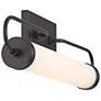 3_Eurofase Tellie 25 1/4"W Matte Black LED Vanity Bath Light more views