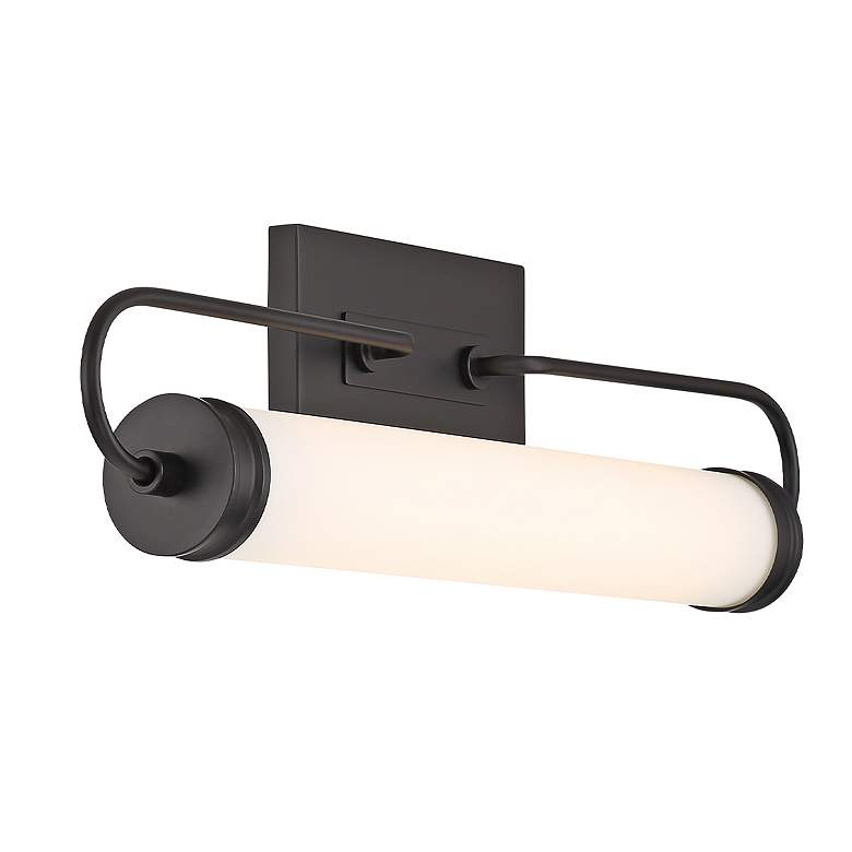 Image 4 Eurofase Tellie 25 1/4"W Matte Black LED Vanity Bath Light more views