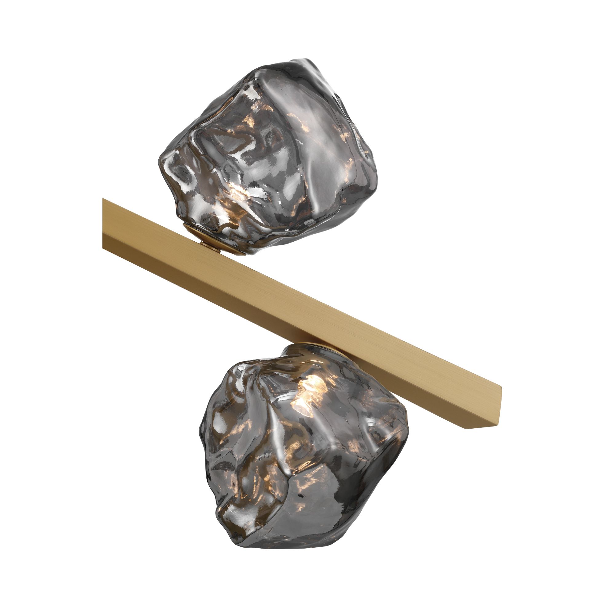 Image 2 Eurofase Thorah 27" LED Chandelier  Gold more views