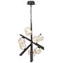 1_Eurofase Thorah 27" LED Chandelier Graphite
