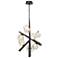 Eurofase Thorah 27" LED Chandelier Graphite