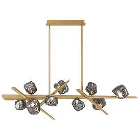 Image1 of Eurofase Thorah 59" LED Chandelier Gold