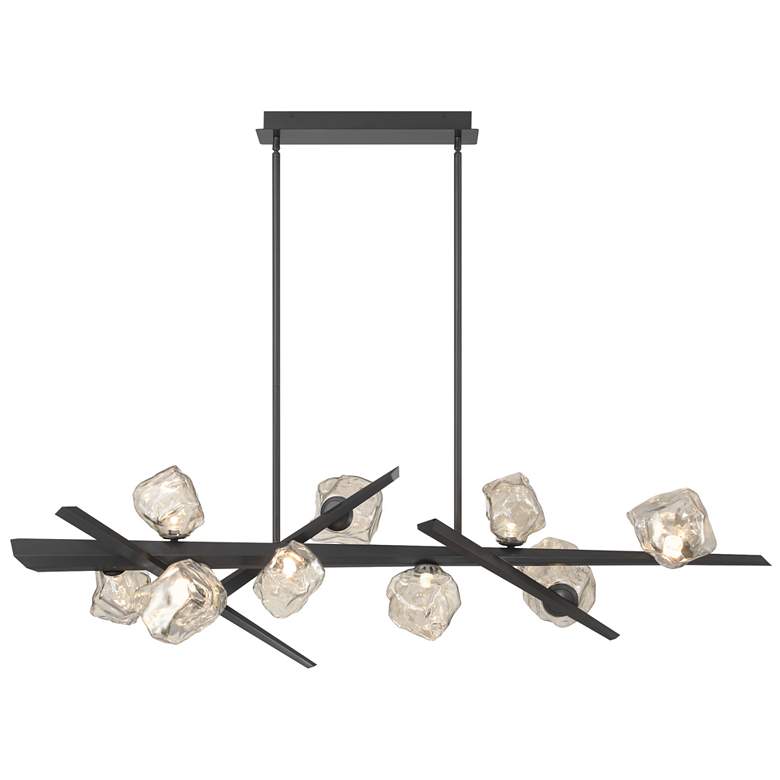 Image 1 Eurofase Thorah 59" LED Chandelier Graphite