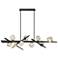 Eurofase Thorah 59" LED Chandelier Graphite